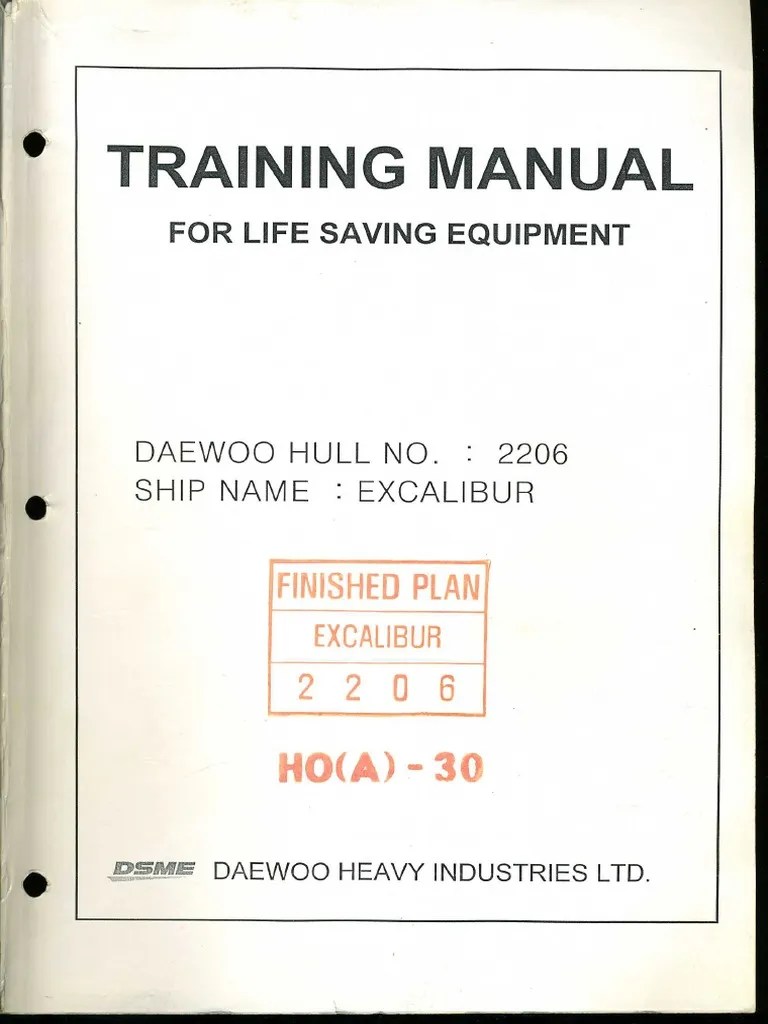 Solas Training Manual PDF