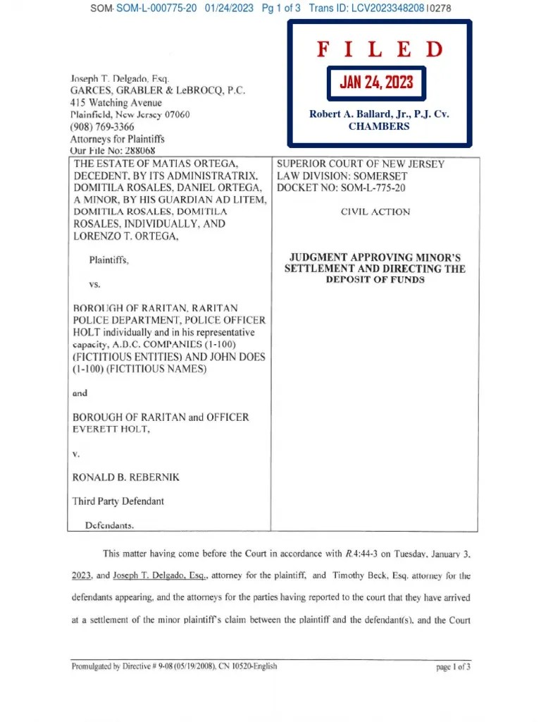 Civil Case Jacket PDF