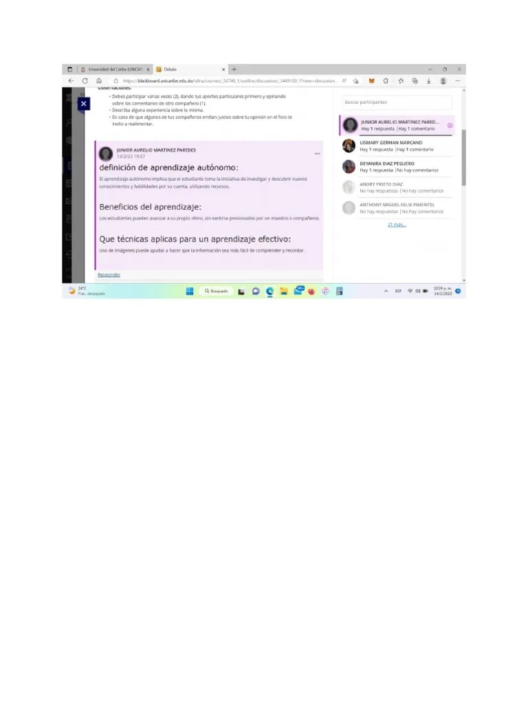 Unidad 3. Actividad 2. Debate. Aprendizaje Autónomo PDF
