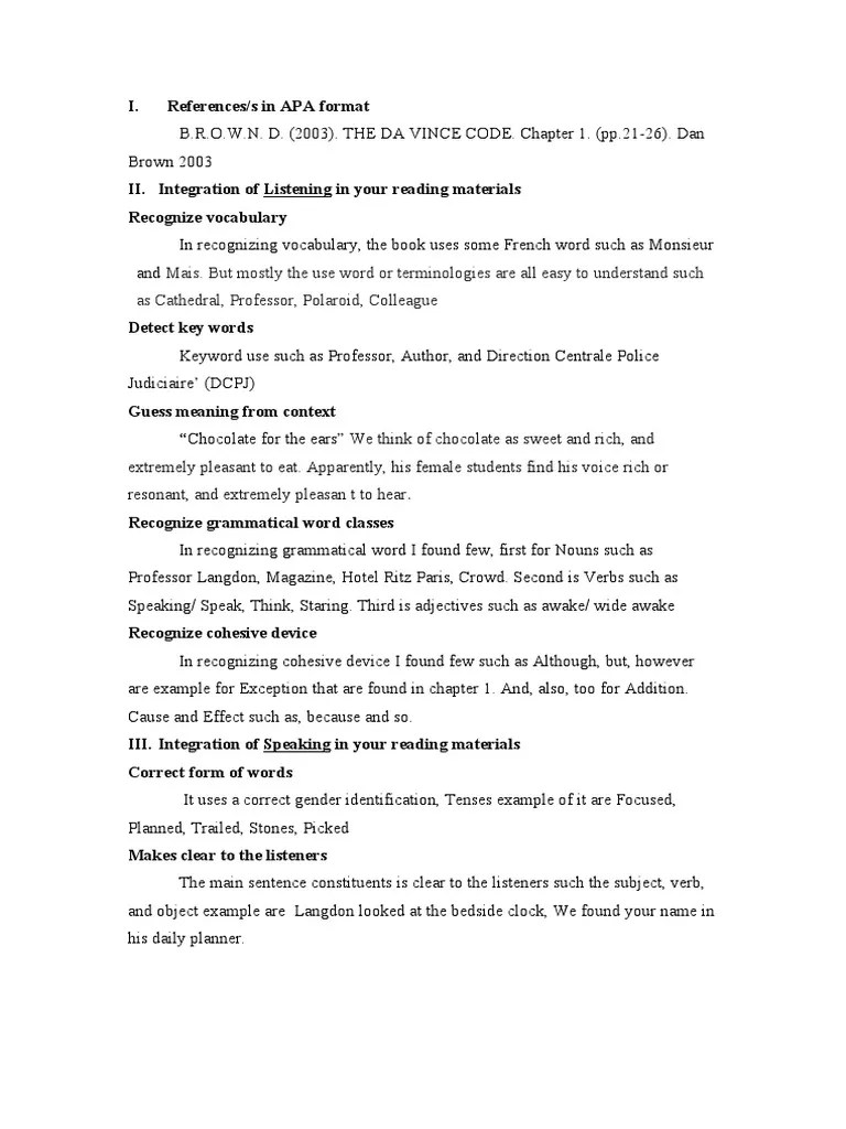 Chapter 4 | PDF | Part Of Speech | Word