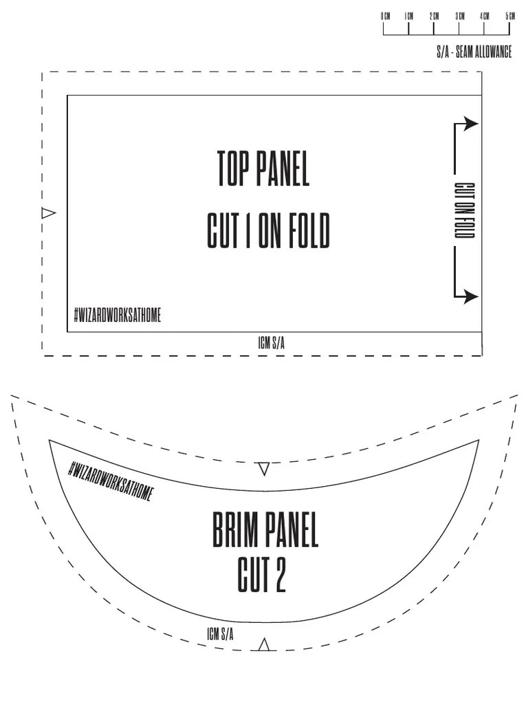 Wizard Works Cycling Cap Pattern PDF