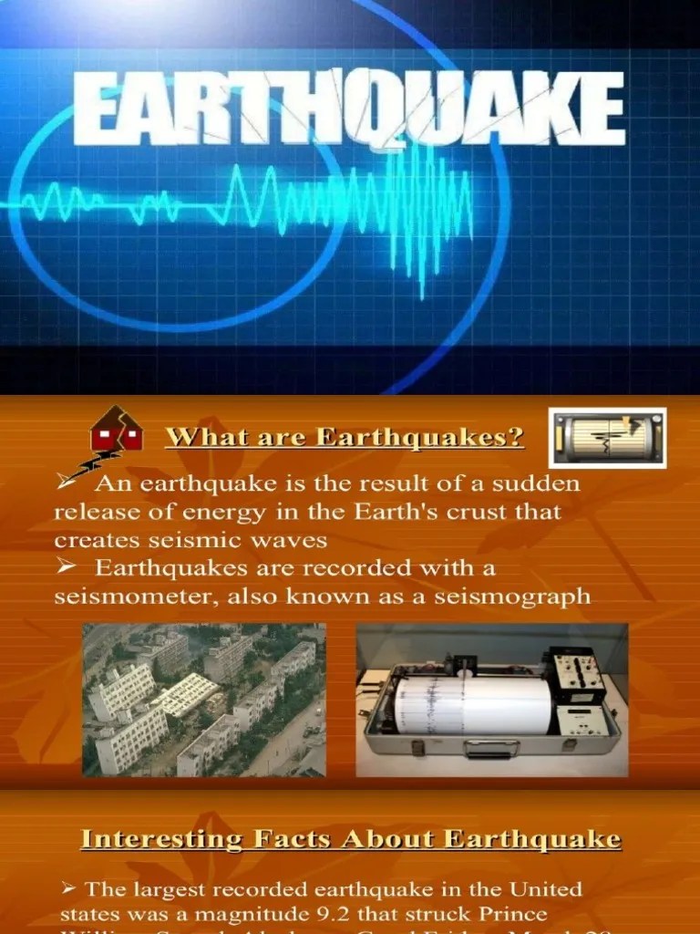 Earthquake Drill PDF