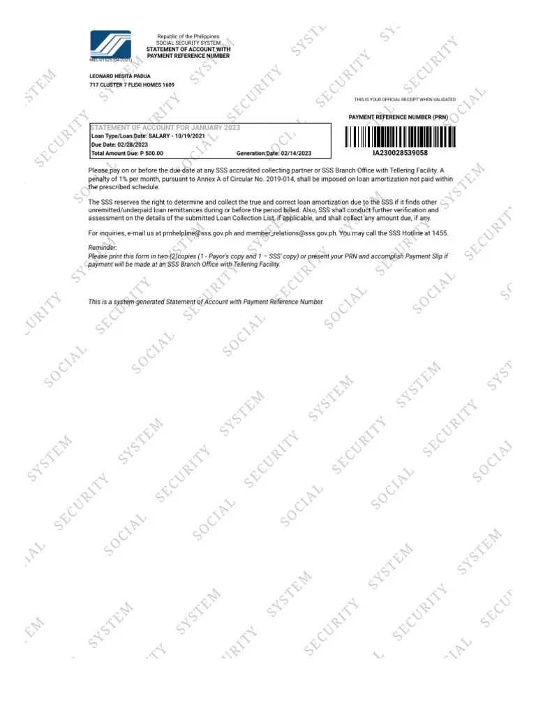 Republic of The Philippines Social Security System Member PDF