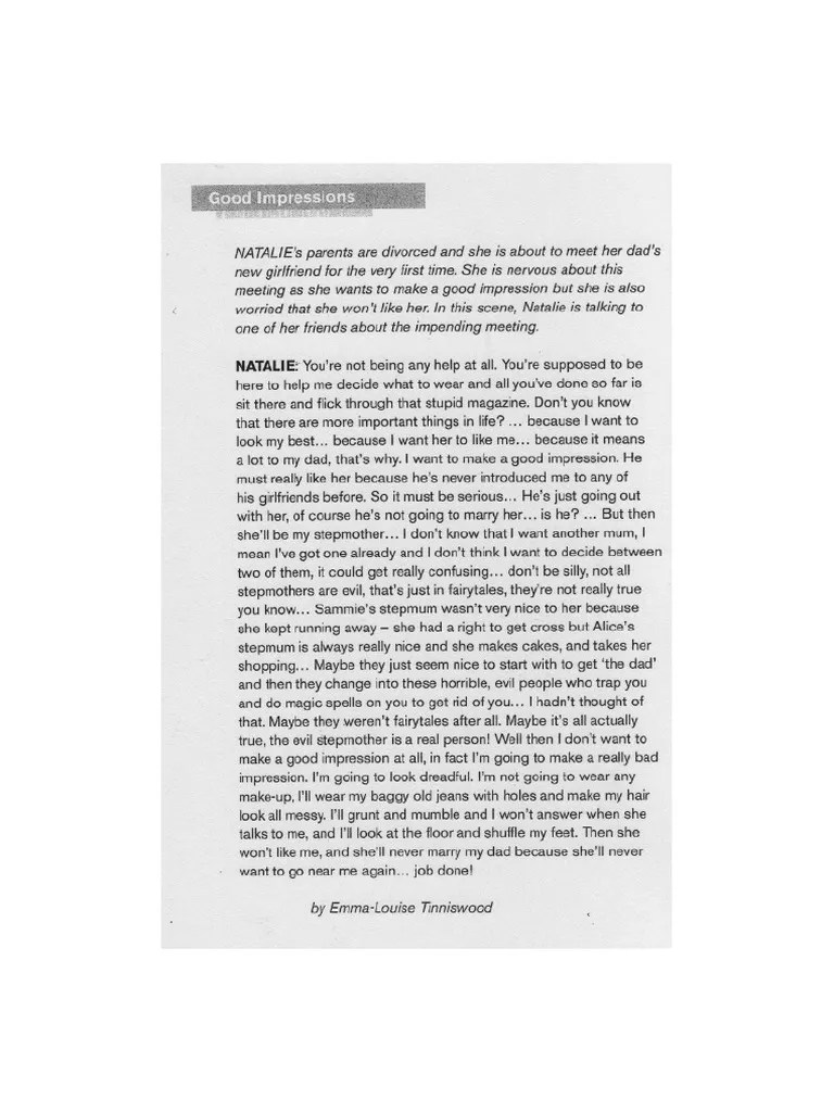 Good Impressions PDF