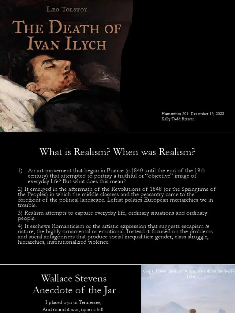 Death of Ivan Ilyich PDF Leo Tolstoy Realism (Arts)