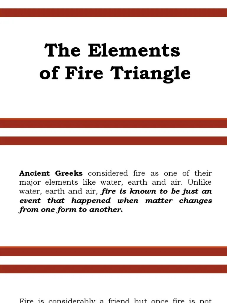 Understanding the Fire Triangle and Identifying Common Causes and