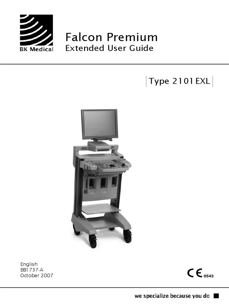 BK Falcon 2101 Premium User Guide | PDF | Medical Ultrasound