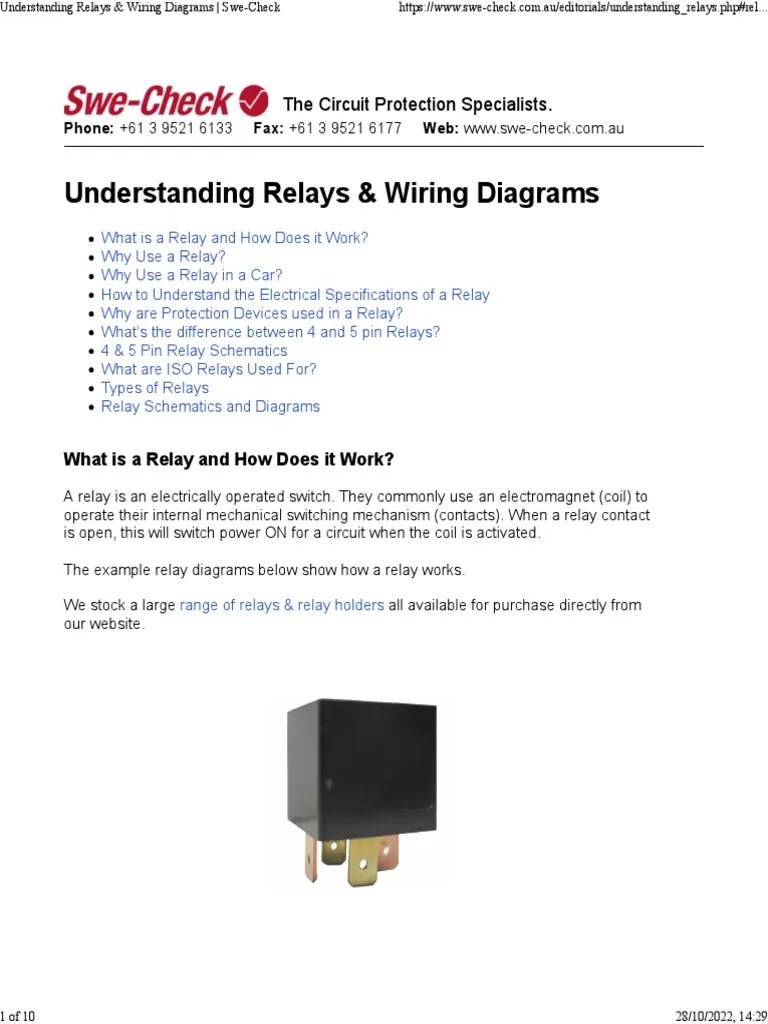 Relays Explained KALOO PDF Relay Switch