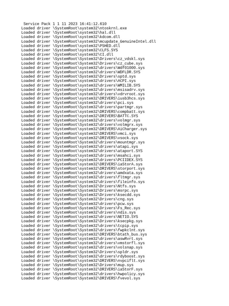 Ntbtlog PDF Device Driver Network Interface Controller