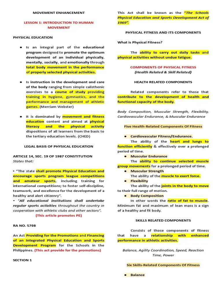 Reviewer PDF Anatomical Terms Of Motion Anatomical