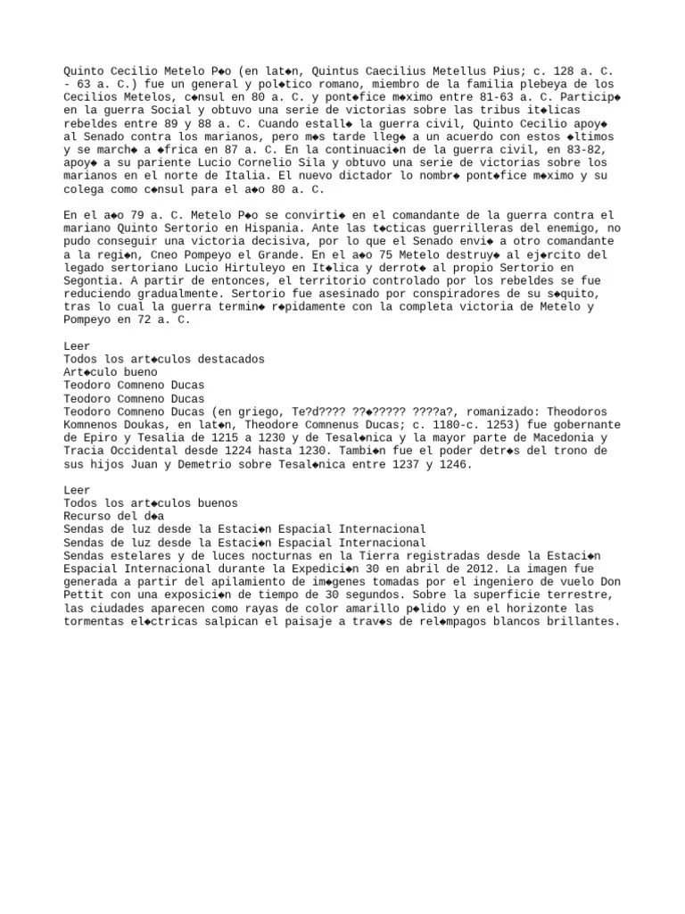 Quinto Cecilio Metelo Pío PDF Antiguedad clasica Civilizaciones