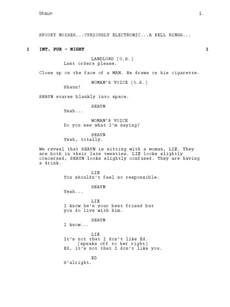 Shaun of The Dead PDF