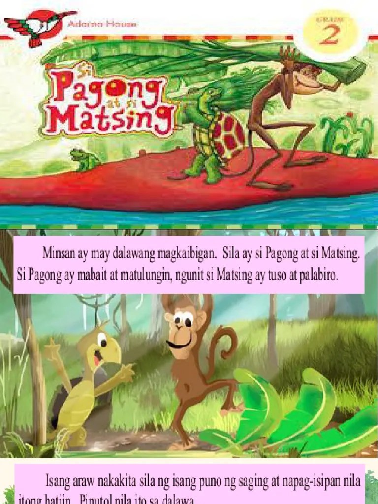 Si Pagong at Si Matsing PDF PDF