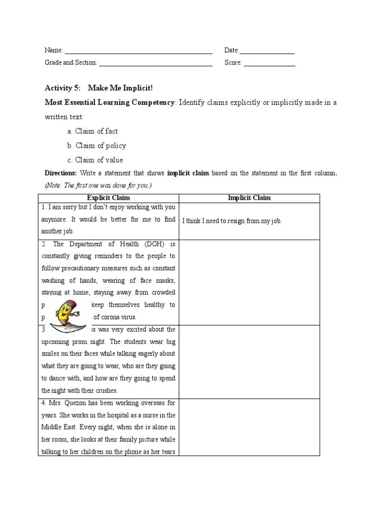 Activity 5 | PDF