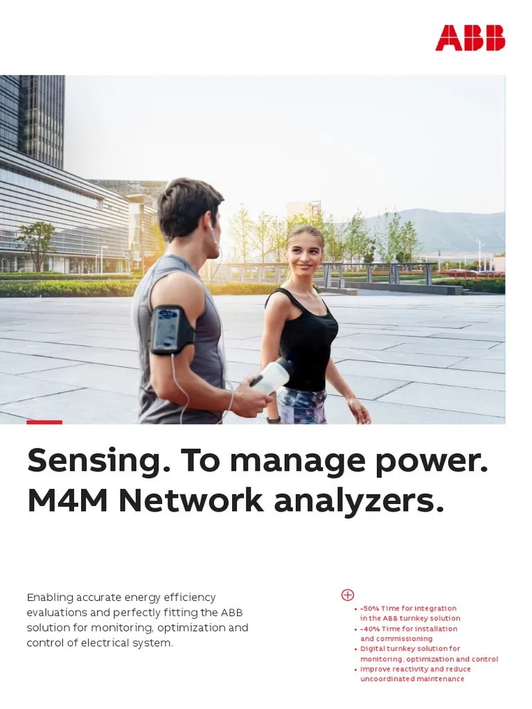 ABB M4M Analyser) Brochure PDF Cloud Computing