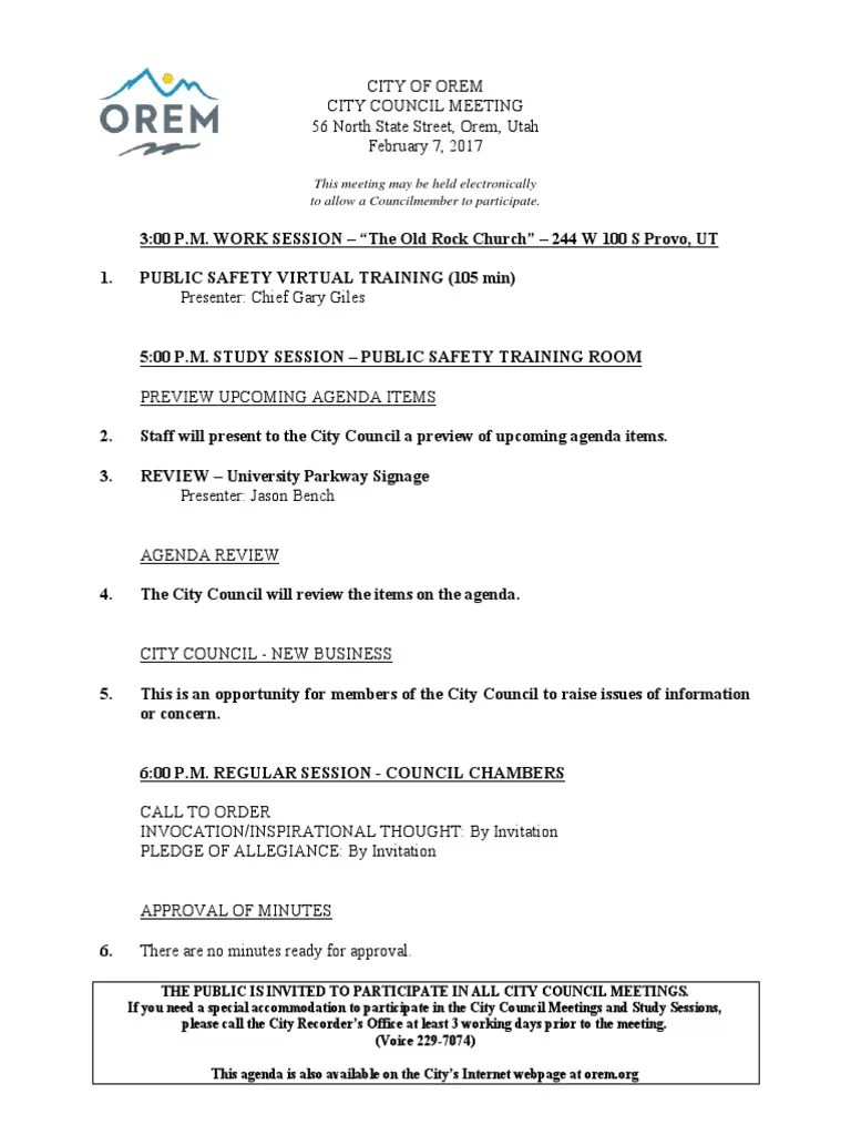 City of Orem PDF PDF Zoning Public Transport