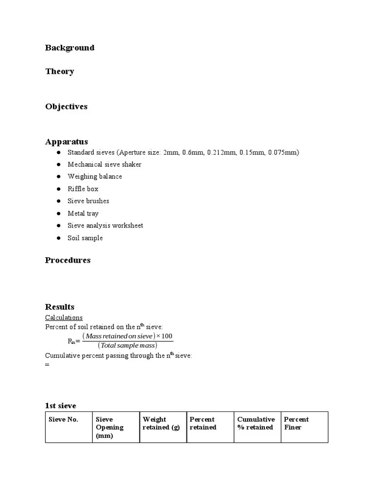 Geology Lab Report PDF