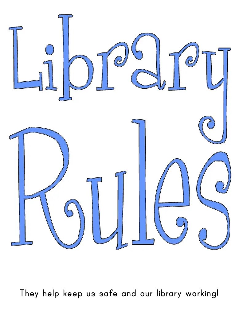 Library Rules