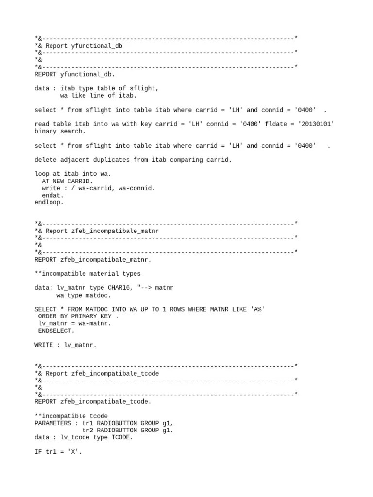 S4HANA Custom Code PDF Computer Engineering Software Development