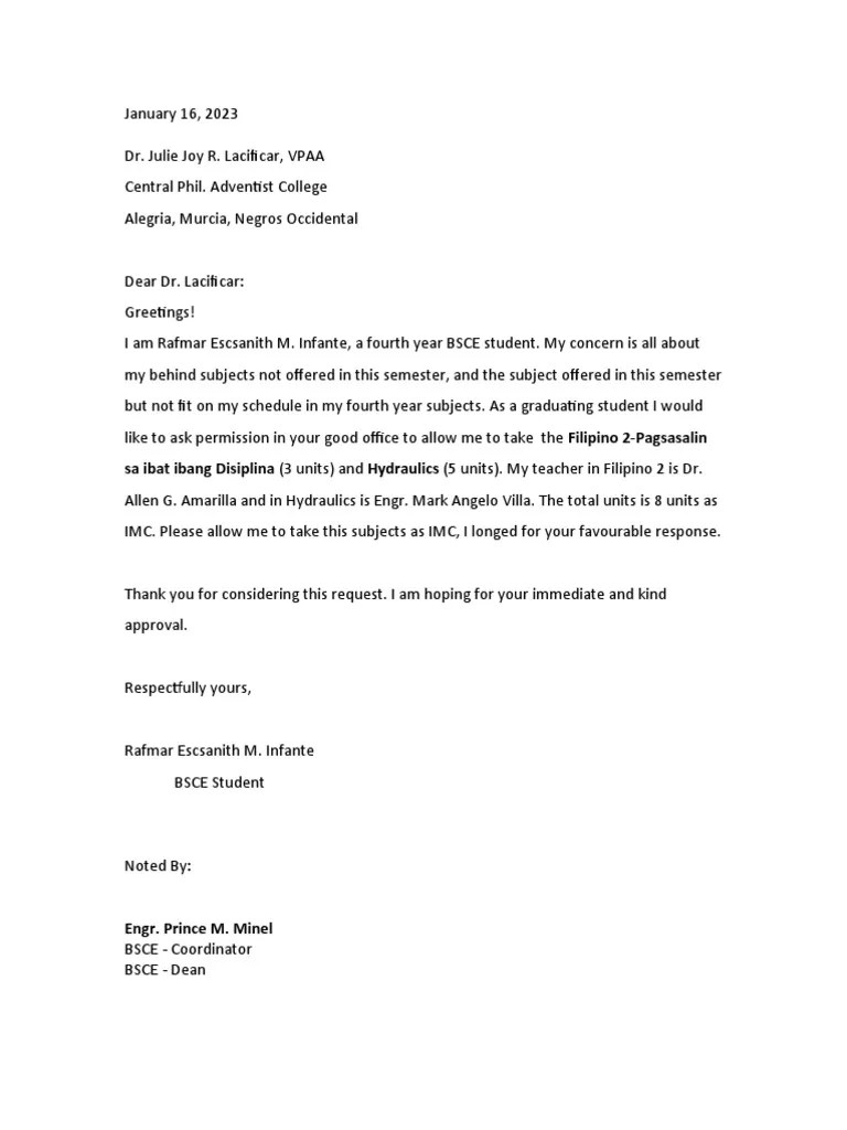 Sa Ibat Ibang Disiplina (3 Units) and Hydraulics (5 Units) My Teacher