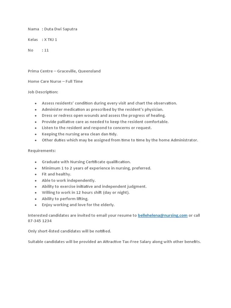 Job Announcements PDF