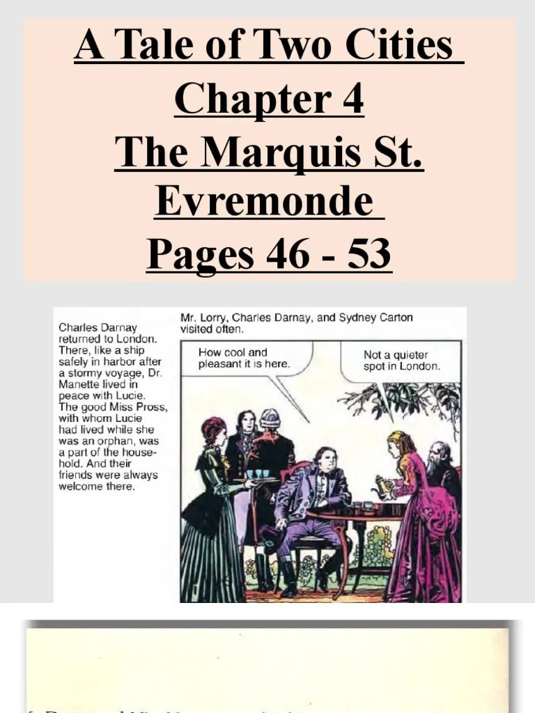 A Tale of 2 Cities Chapter 4 PDF A Tale Of Two Cities
