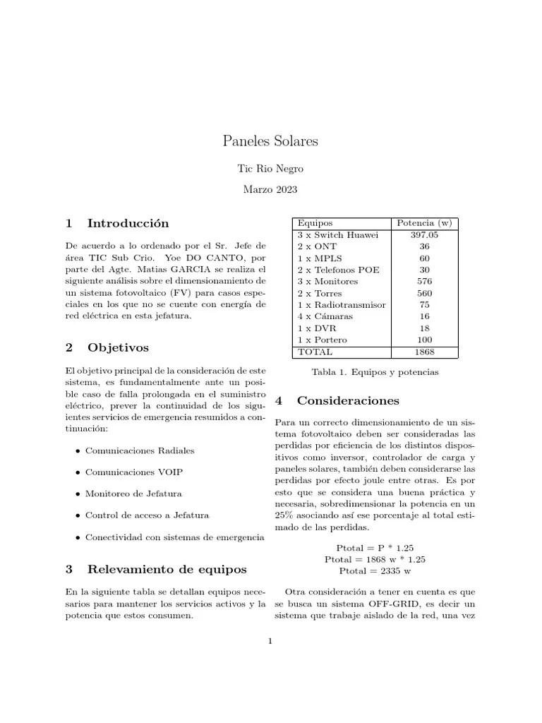 Paneles Solares | PDF | Panel solar | Fotovoltaica