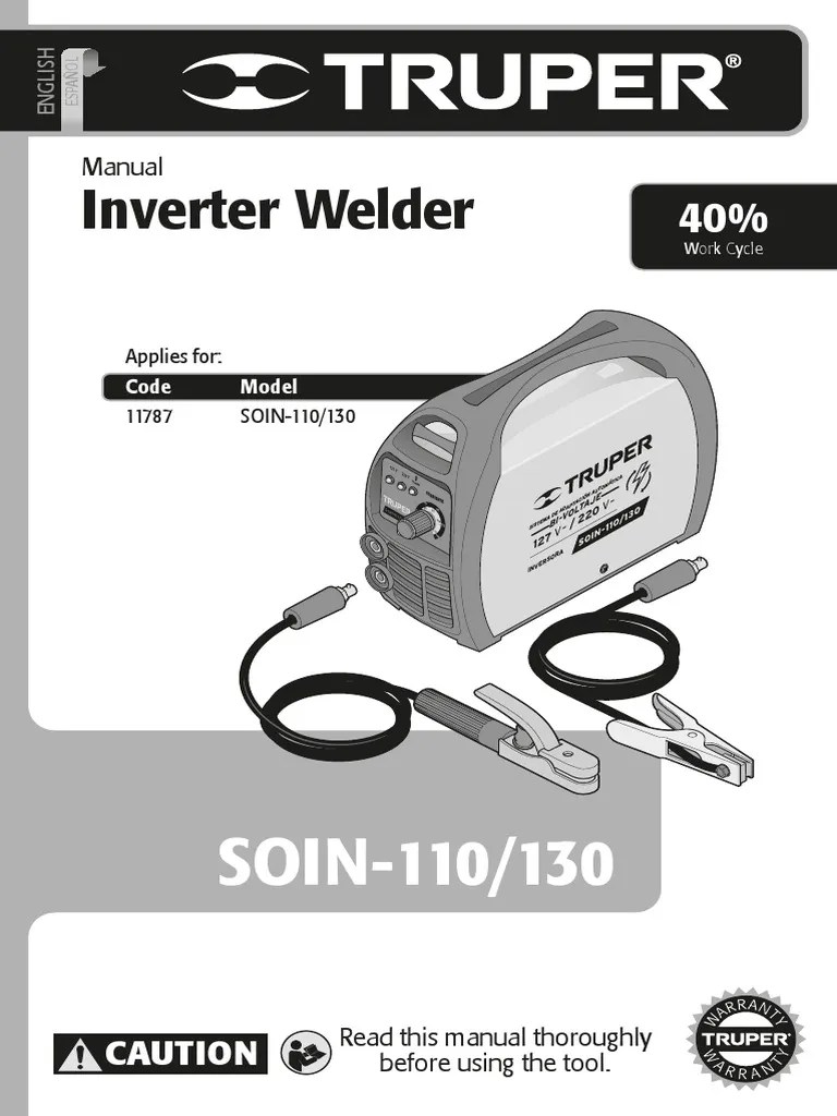 Manual Soldadora | PDF | Welding | Construction