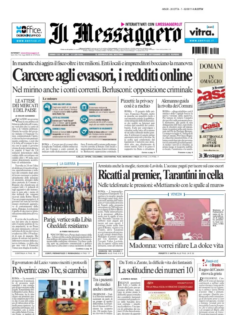 Il.Messaggero.02.09.11