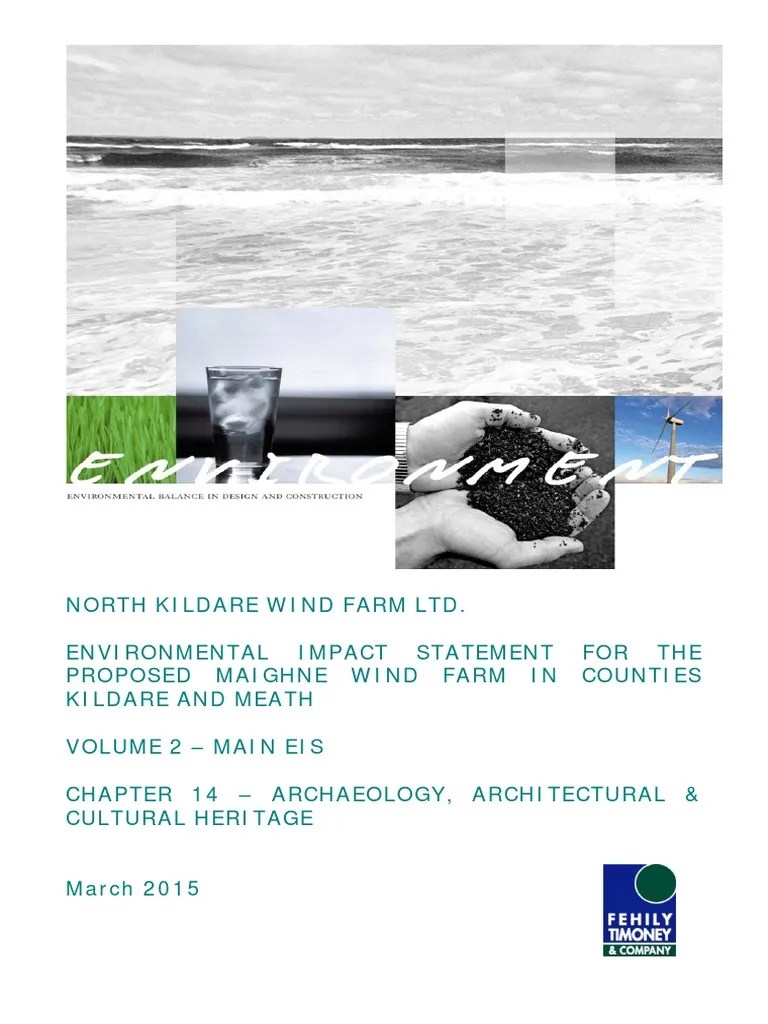 North Kildare Wind Farm Ltd. Environmental Impact Statement For The