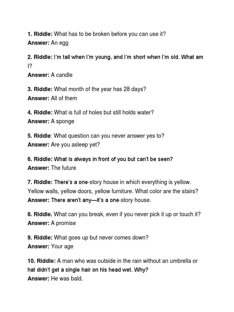 Riddle PDF