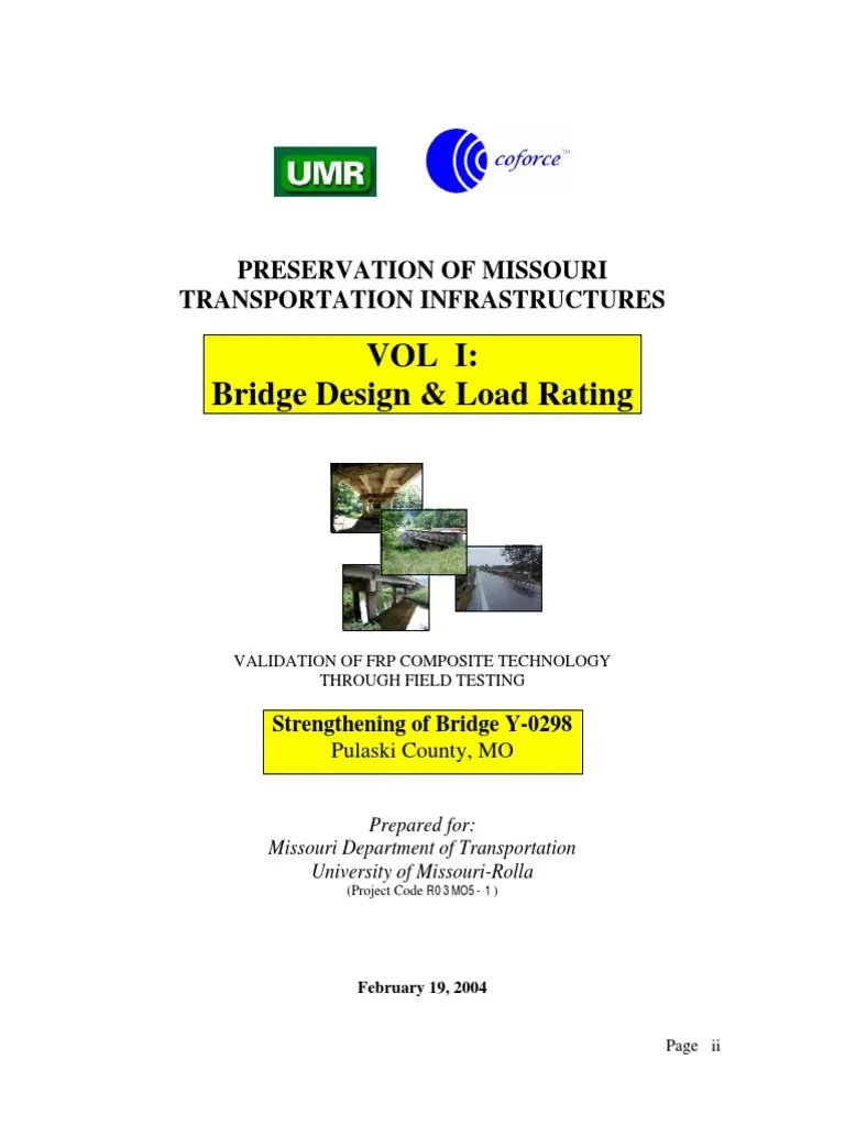 Bridge Design & Load Rating PDF