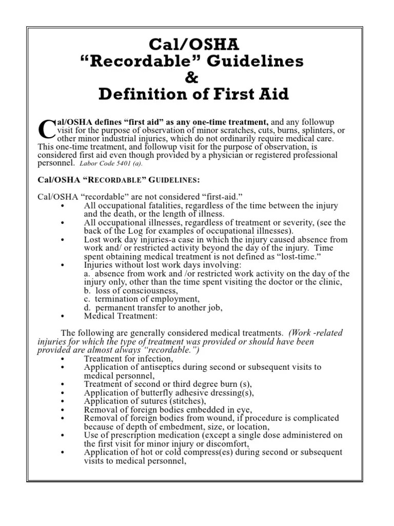 First Aid Definition_01 Wound First Aid