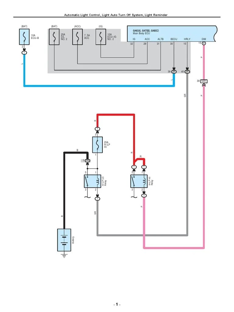 Automatic Light Control System: Diagram and Operation of an Automatic
