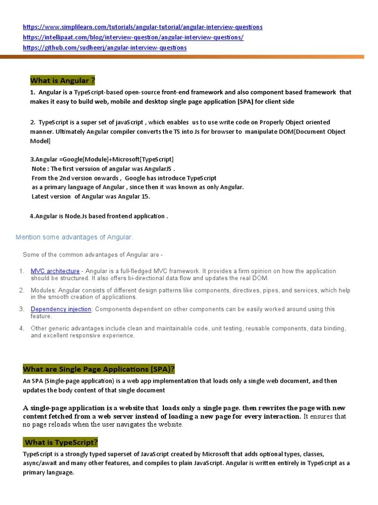 1 Angular PDF Angular Js Command Line Interface