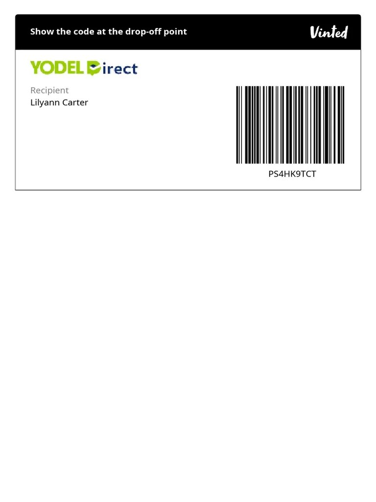 Vinted Digital Label 5611775851 PDF