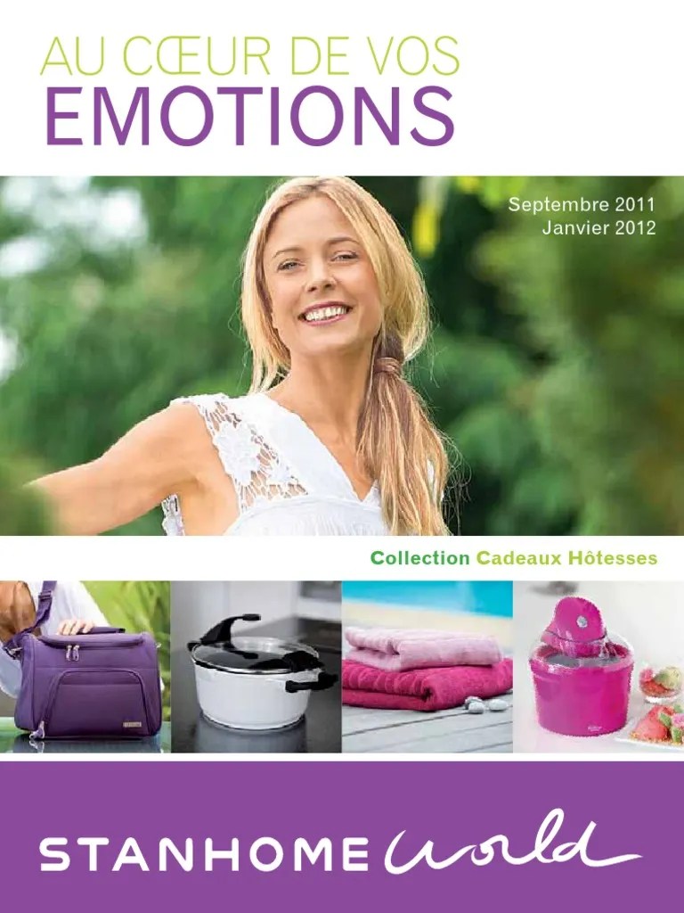 Catalogue Cadeaux Hôtesses Stanhome World PDF Couteau Nourritures