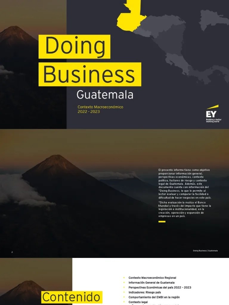 Ey Guatemala Doing Business 2022 2023 PDF