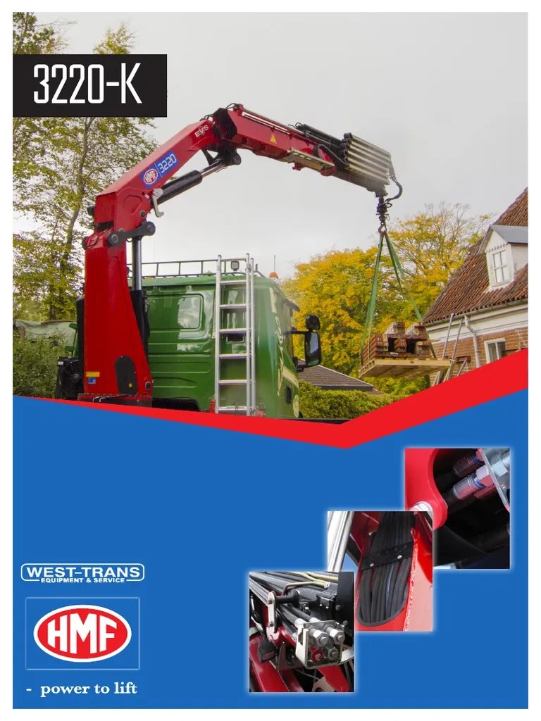 An Overview of the HMF 3220K Crane Series Specifications, Features, and Options PDF Crane