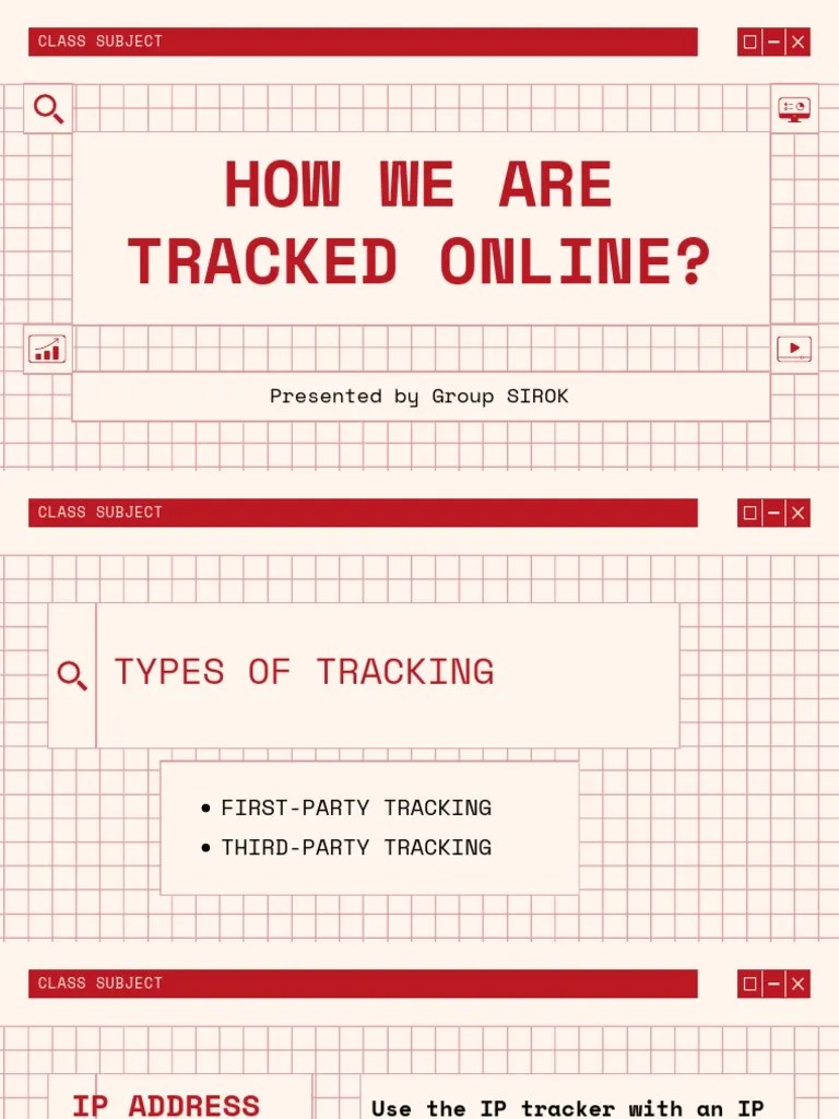 How We Are Tracked Online PDF