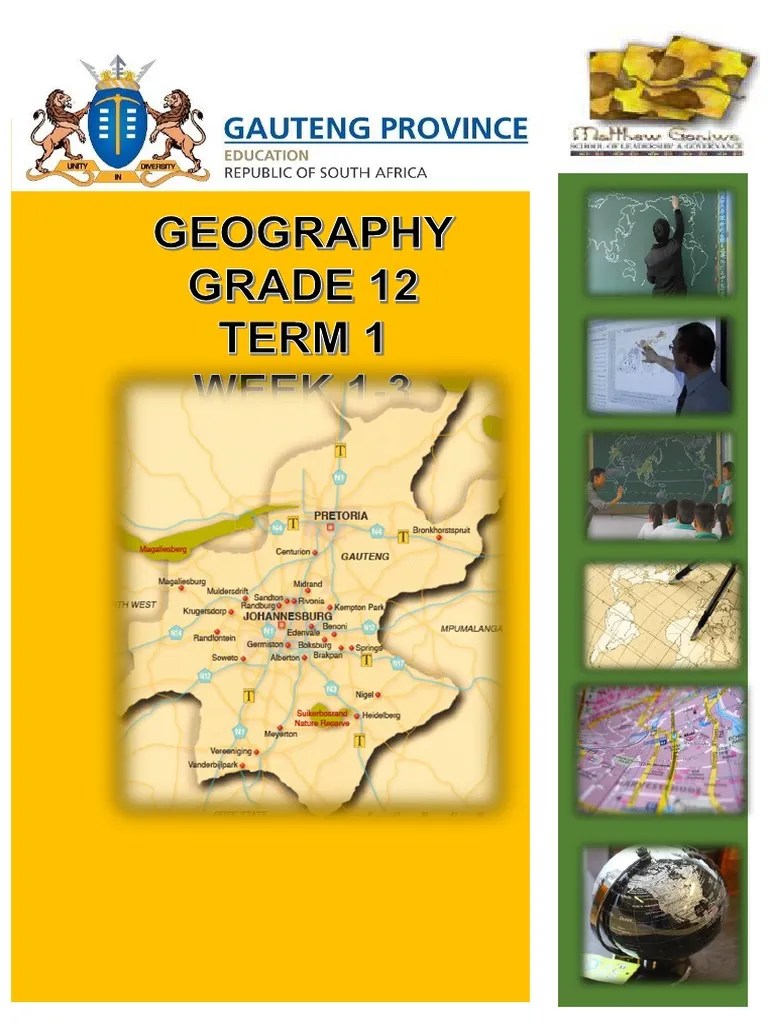 Geography Grade 12 Term1 Week 1 To 3 PDF Cyclone Eye (Cyclone)