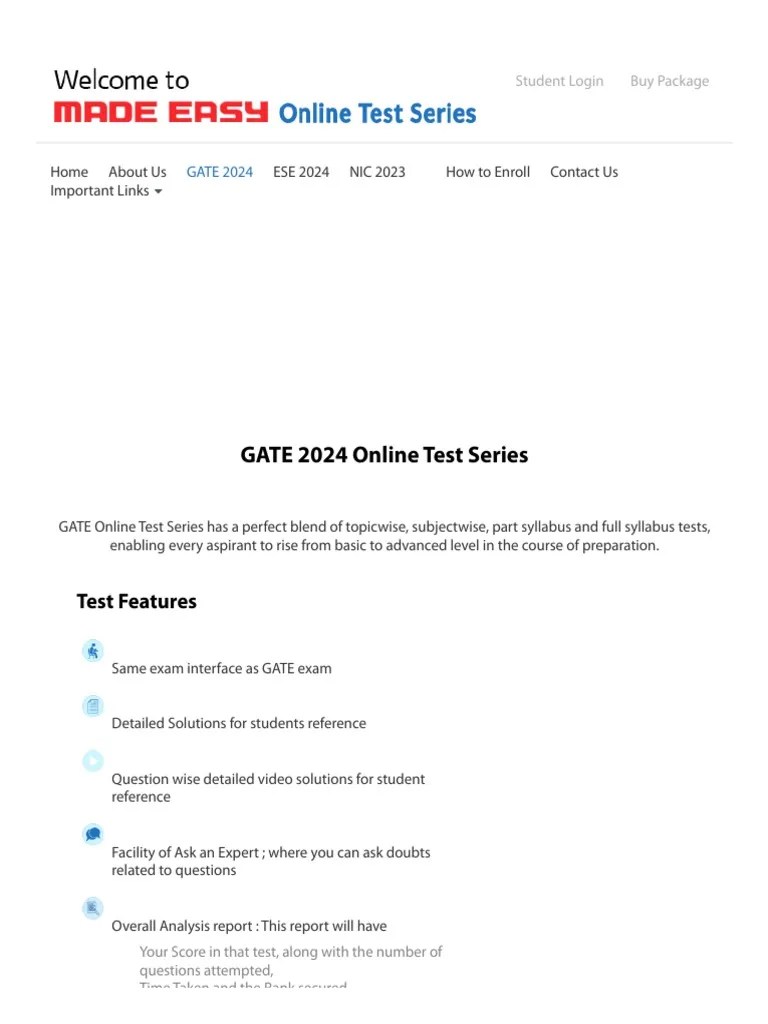 MADE EASY Online Test Series (OTS) For GATE 20232023 PDF Fluid