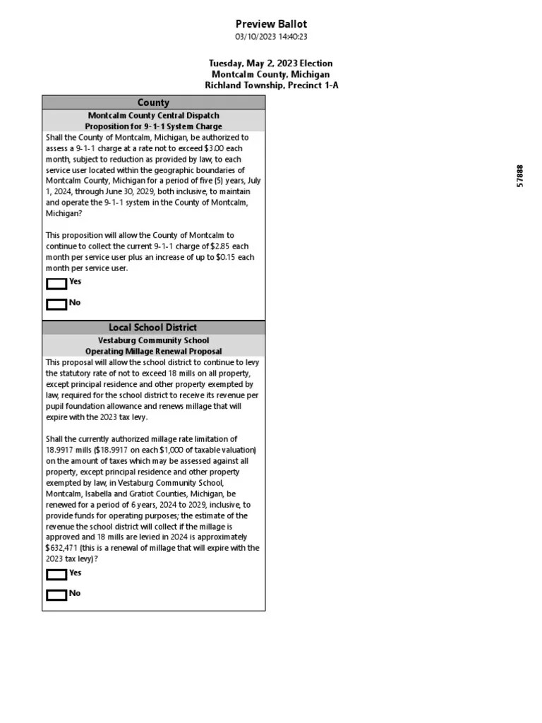 Montcalm May Election 2 PDF
