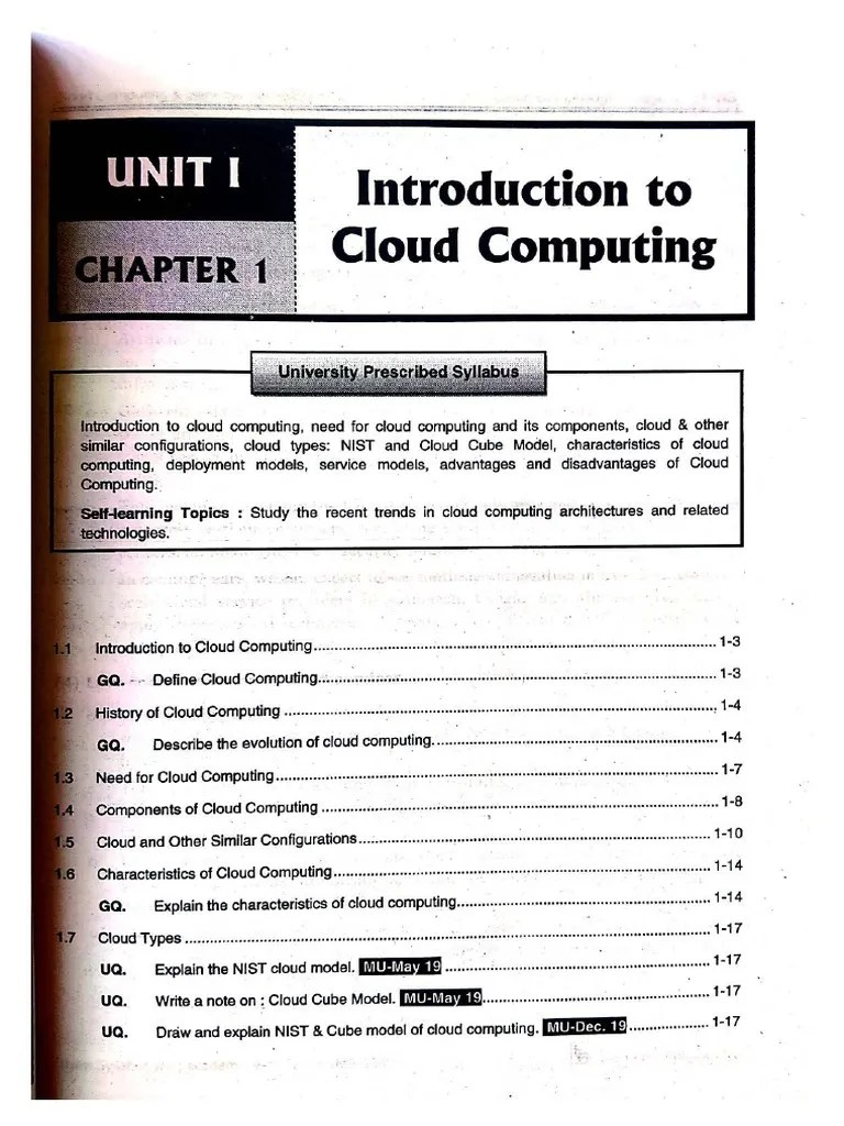 Ccs Module 123 Mu Cloud Computing Sem 7 PDF
