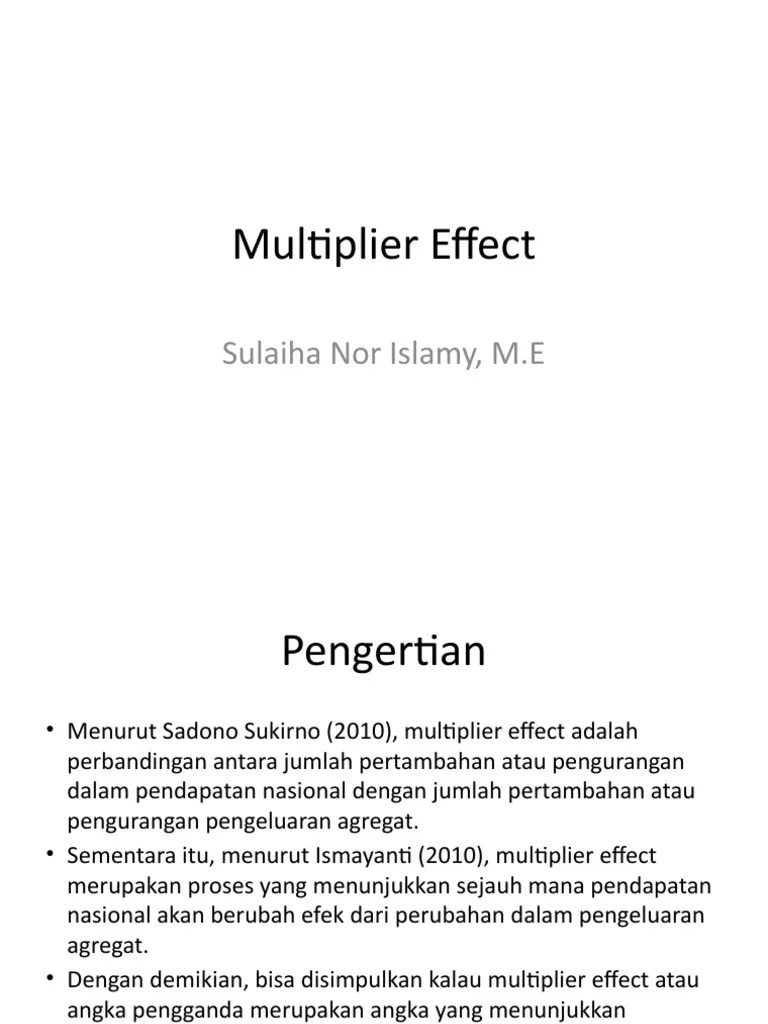 Multiplier Effect.pptx PDF