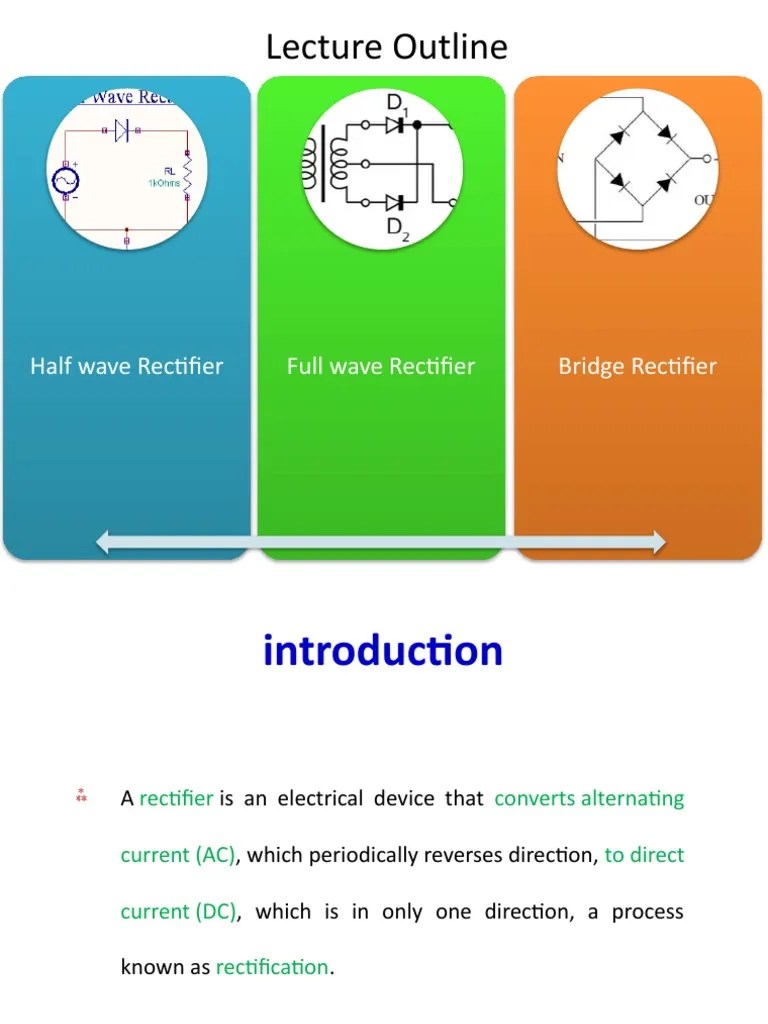 Lec 2 Rectifiers PDF