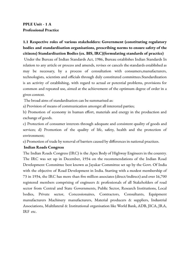 Professional Practice Law and Ethics Notes PDF Business Ethics Employment