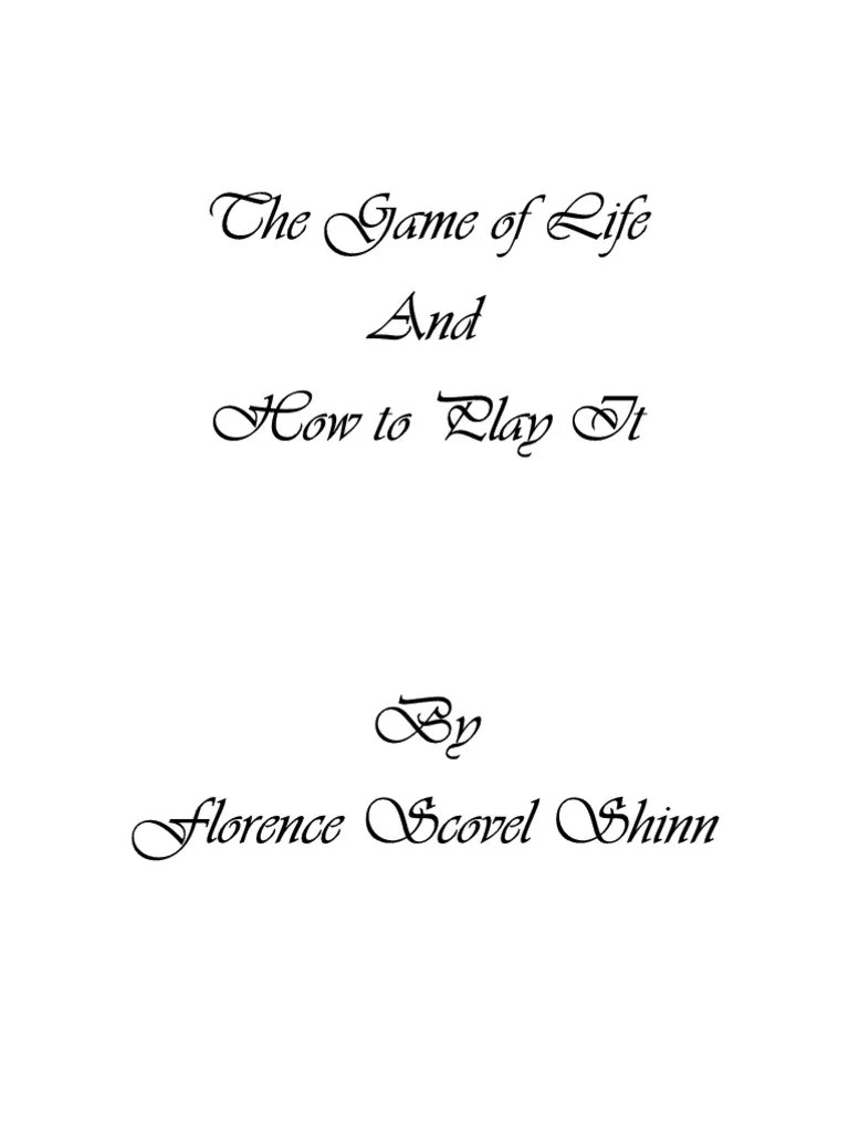 The Game of Life and How To Play It | PDF