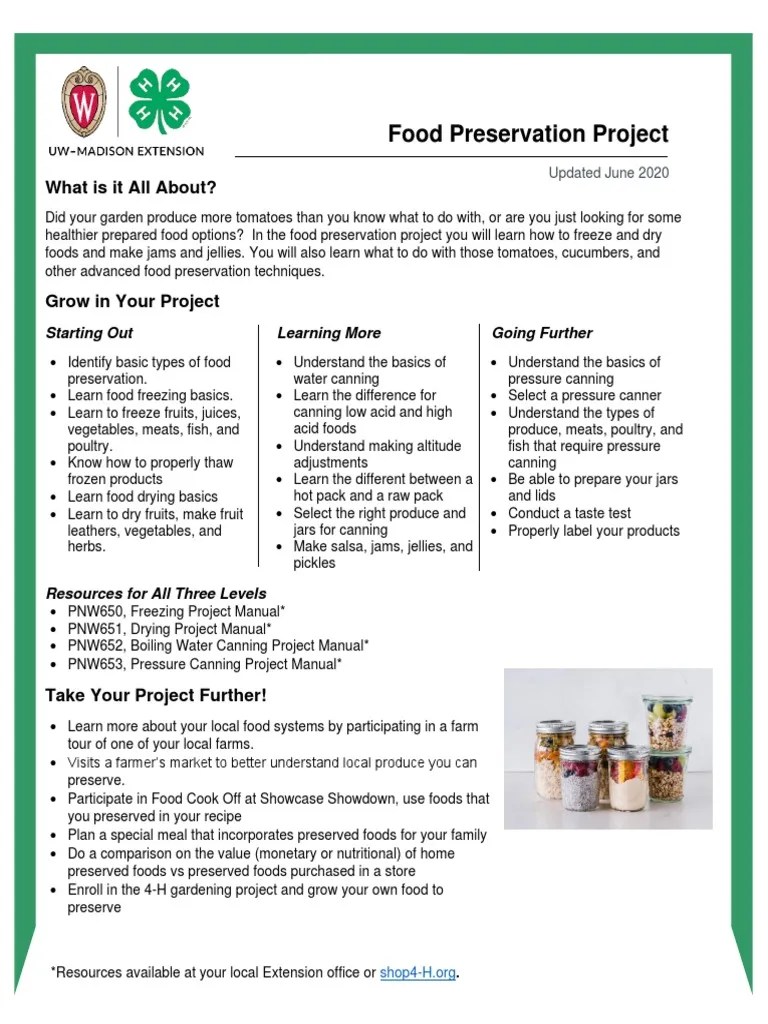 FoodPreservationProjectSheet.pdf PDF