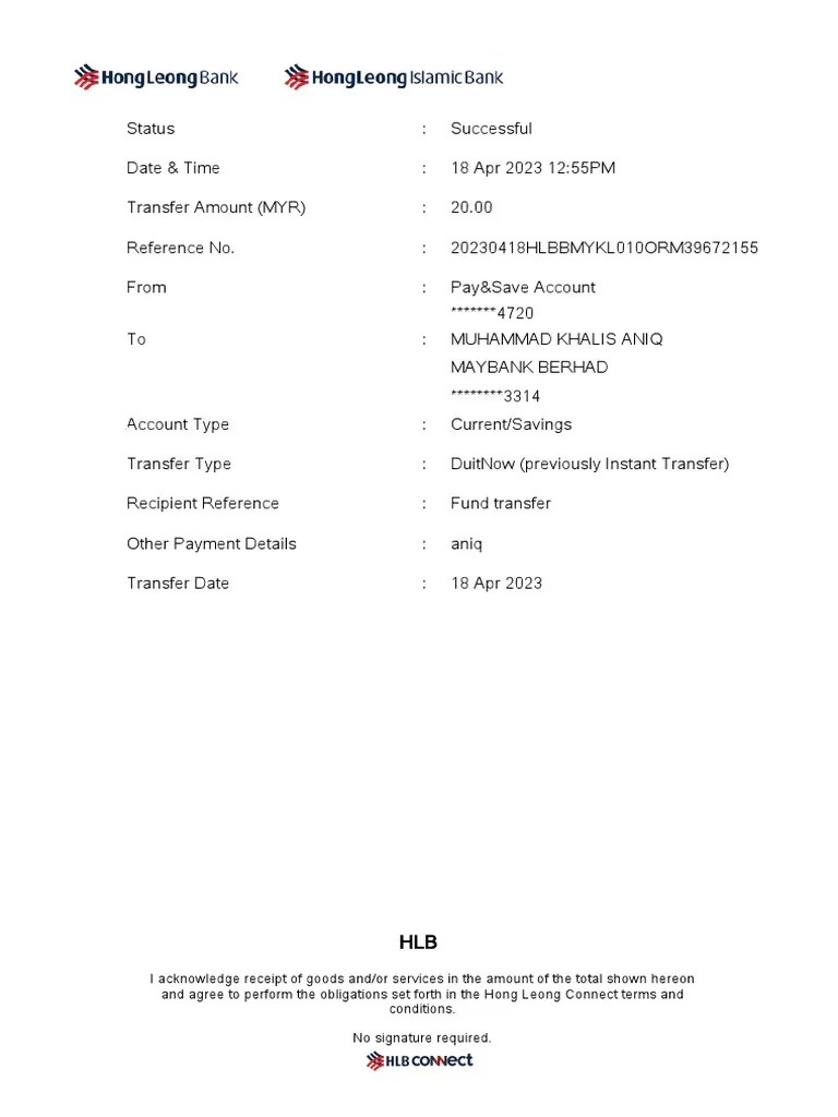 HLB Receipt 708478 PDF PDF